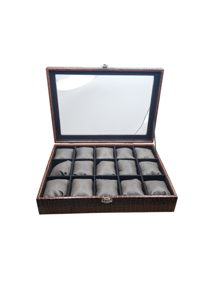 Kahverengi 15 li Saat Kutusu