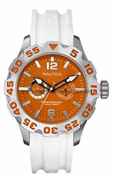 Nautica A16618g 22mm Beyaz Silikon Kordon