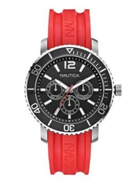 Nautica A16639g 22mm Kırmızı Silikon Kordon