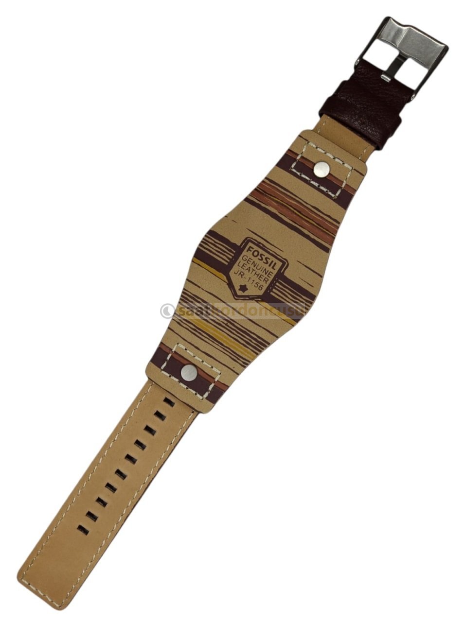 Fossil Jr1155 Kahverenk Deri Saat Kordonu