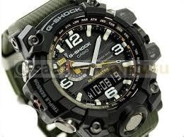 Casio gwg1000 1A3 Yeşil Silikon Saat Kordonu