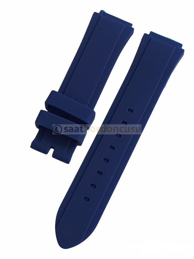 Guess u0247g3 Uyumlu Mavi Silikon Saat Kordonu
