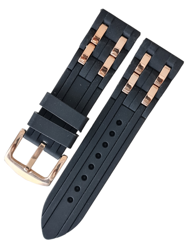 Guess Guw0366g3 Modeli Siyah Silikon Saat Kordonu
