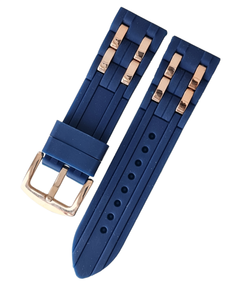 Guess Guw0366g4 Modeli Lacivert Silikon Saat Kordonu