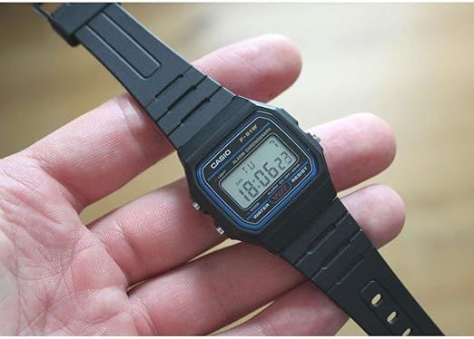 Casio Orjinal F 91w-1dg Siyah Erkek Kol Saati