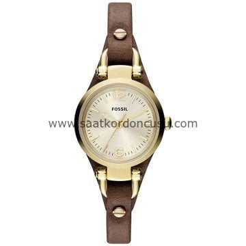 Fossil Es3264 Kahverenk Deri Saat Kordonu