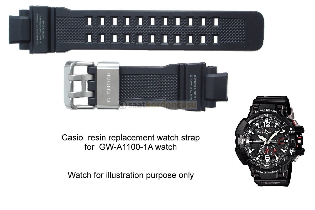 Casio gw a1100 1av Orjinal Silikon Kordon