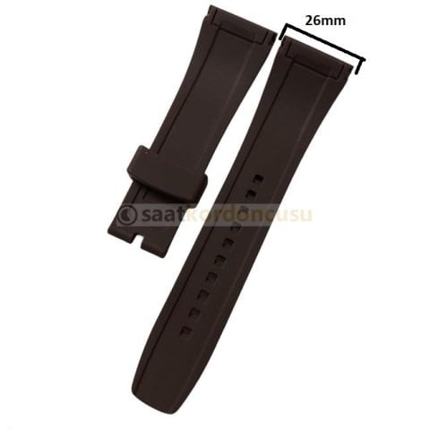 Seiko Velatura snae17 Modeli Siyah Silikon Saat Kordonu
