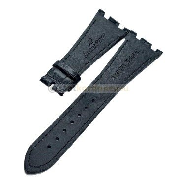 audemars piguet royal oak 28x18mm dikişli siyah deri kordon