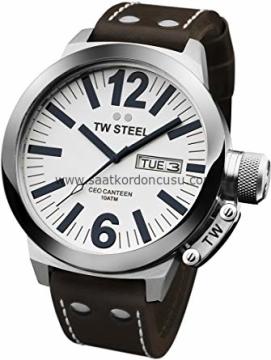 Tw steel 22mm Kahverenk Deri Saat Kordonu