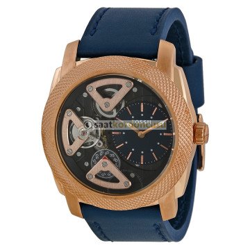 Fossil me1158 Lacivert Deri Saat Kordonu