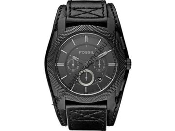 Fossil fs4617 Uyumlu Siyah Deri Kordon