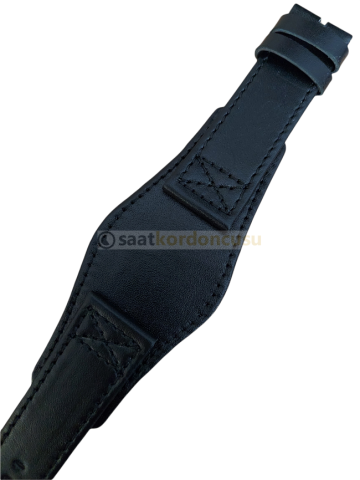 Fossil fs4617 Uyumlu Siyah Deri Kordon