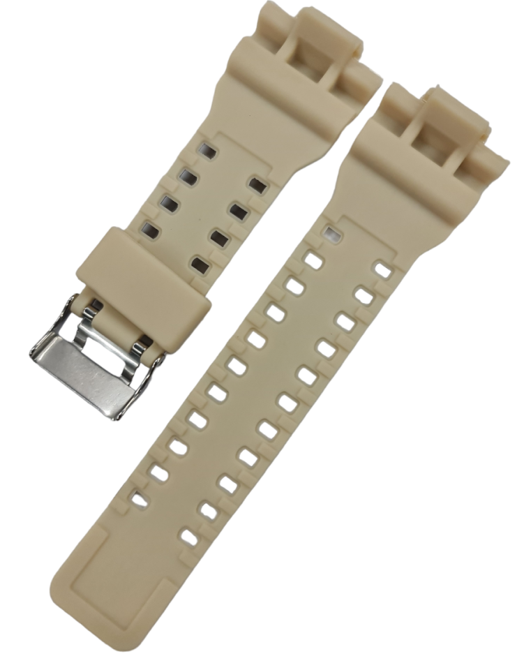 Casio Ga100 CM 8ADR Kamuflaj Bej Silikon Saat Kordonu