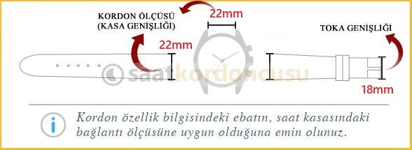 Tag Heuer 22mm X 18mm Mavi Silikon Saat Kordonu