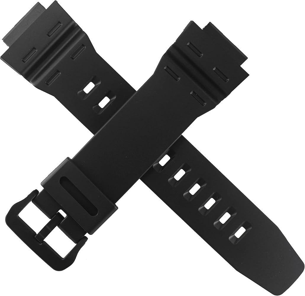 Casio AE 1500 WH Orjinal Siyah Silikon Saat Kordonu