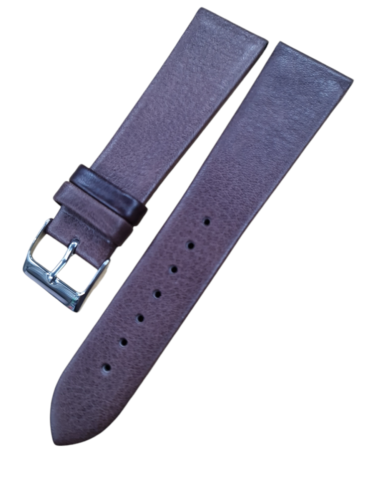 Emporio Armani Ar11106 Uyumlu Kahverenk Renk Deri Saat Kordonu