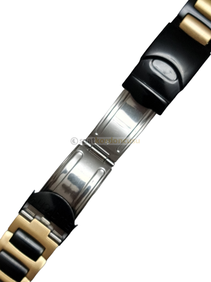 Swatch 19mm İki Renk Kaplama Metal Saat Kordonu