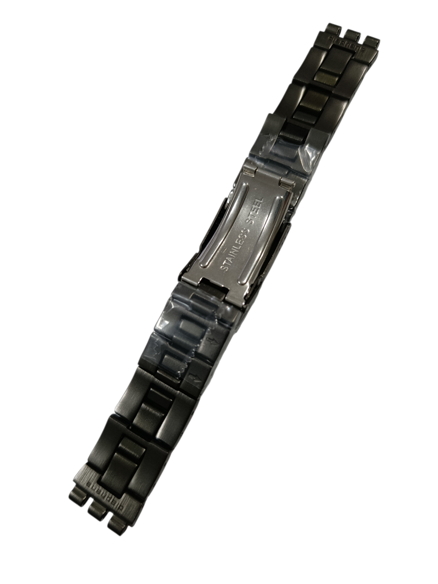 Swatch 19mm Antresit Siyah Renk Saat Kordonu