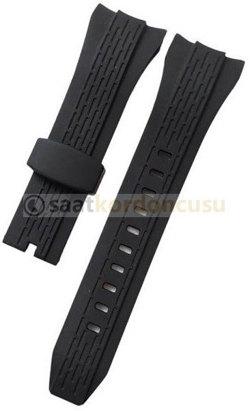 Seiko snae14p Lord Modeli Siyah Silikon Kordon