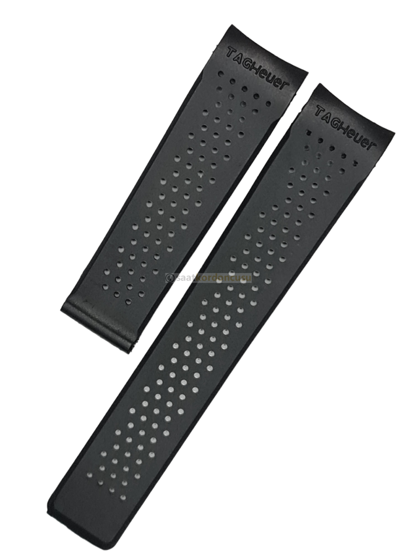 Tag Heuer Pendulum Modeli 22mm Siyah Silikon Saat Kordonu