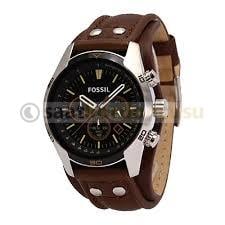 Fossil ch2891 Uyumlu Kahverenk Deri Kordon