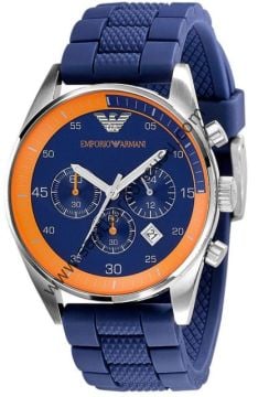 Emporio Armani ar5864 Mavi Silikon Kordon