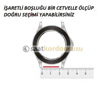 Azzuro Düz Kesim Deri Saat Kordonu