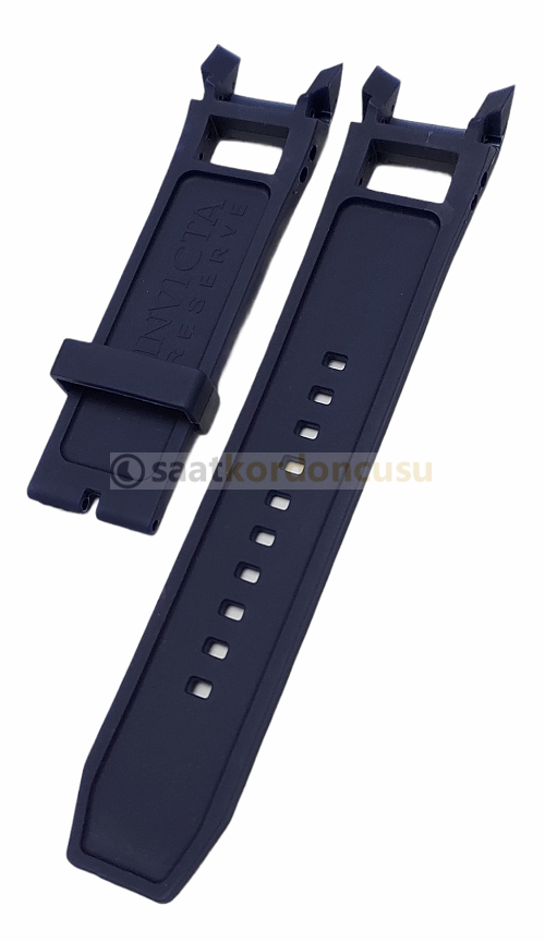 invicta 6263 Uyumlu Lacivert Silikon Kordon