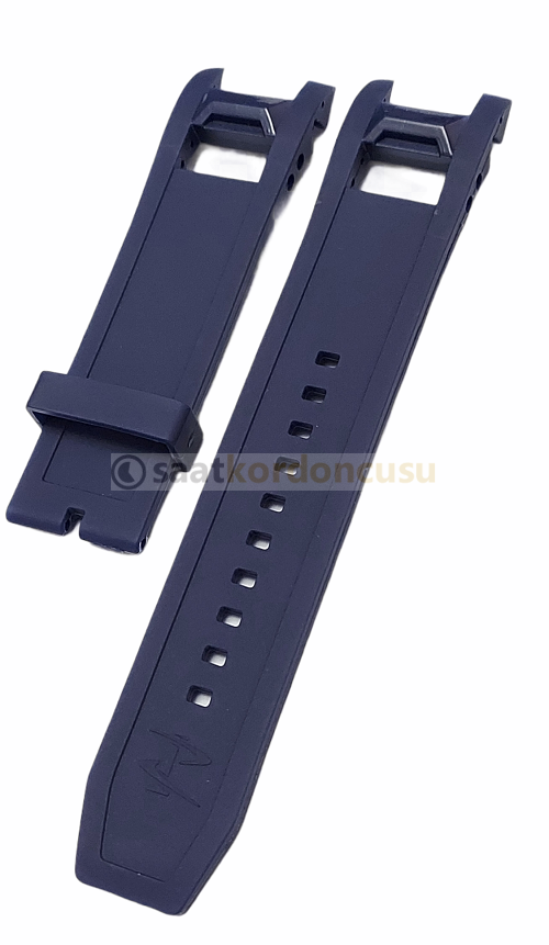 invicta 6263 Uyumlu Lacivert Silikon Kordon
