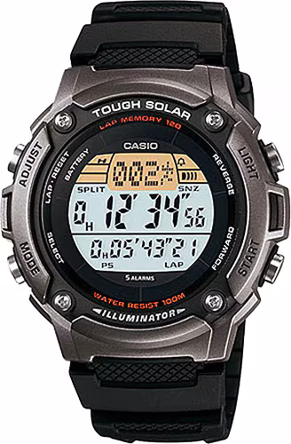 Casio w s200H Uyumlu Silikon Saat Kordonu