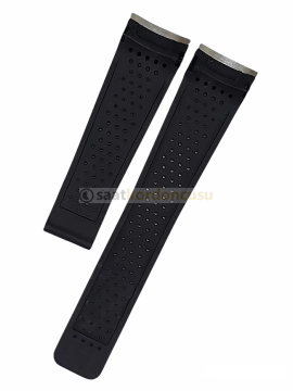Tag Heuer Calibre 36 Siyah Silikon Saat Kordonu