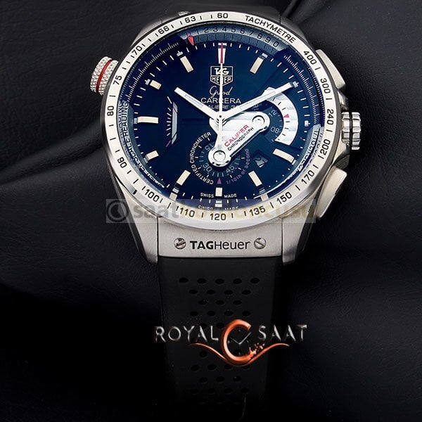 Tag Heuer Calibre 36 Siyah Silikon Saat Kordonu