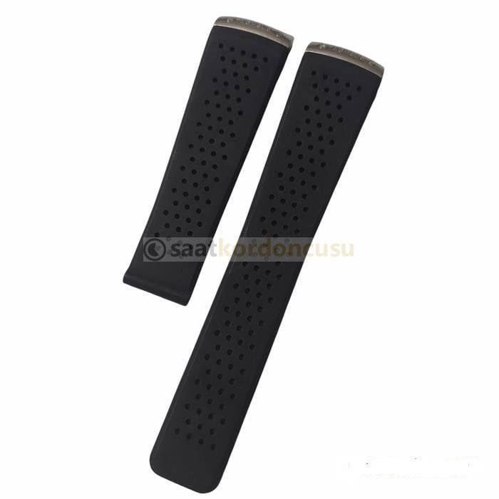 Tag Heuer Calibre 36 Siyah Silikon Saat Kordonu