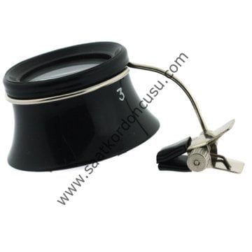 Saatçi Gözlüğü Mandallı Lüp