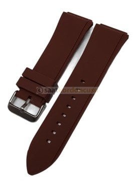 Guess w0040g Uyumlu Kahverenk Silikon Kordon