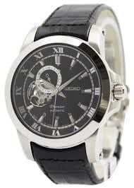 Seiko Premier ssa277j2 Uyumlu Siyah Deri Saat Kordonu