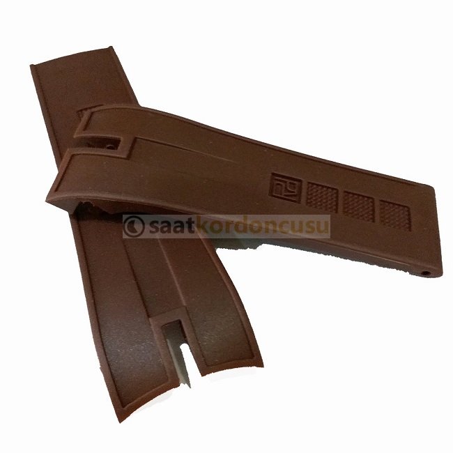 Roger Dubuis Excalibur Kahverenk Silikon Kordon