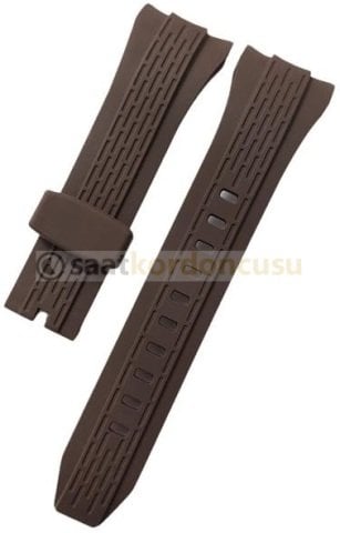 Seiko snae16p Lord Modeli Kahverenk Silikon Kordon