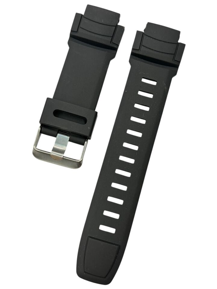 Casio Prg 200 Siyah Silikon Saat Kordonu