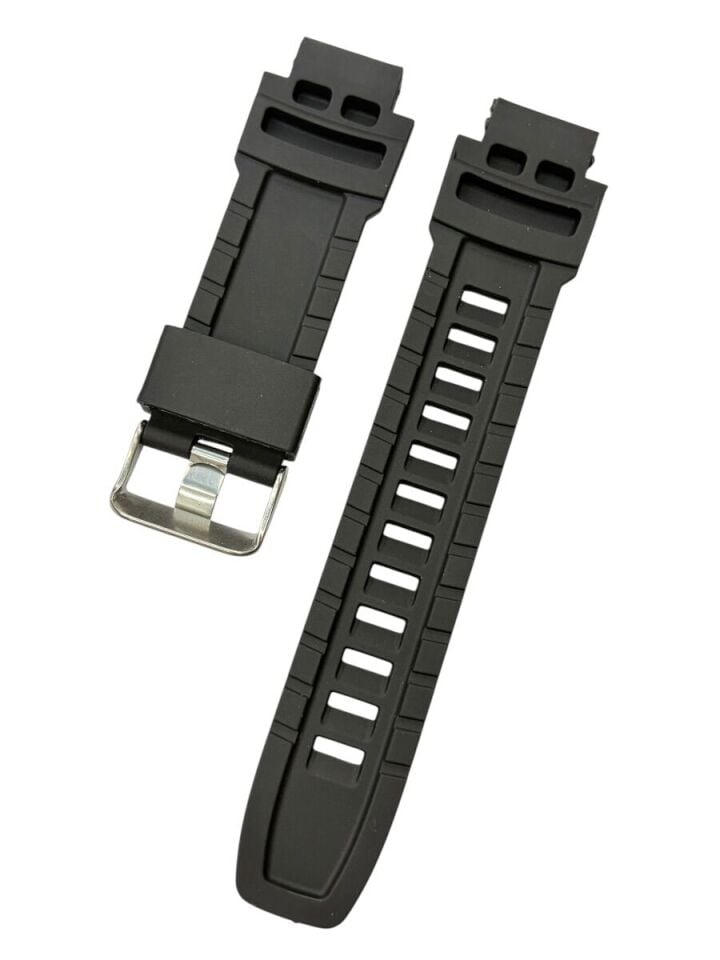 Casio Prg 250 Siyah Silikon Saat Kordonu