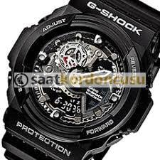 Casio Ga300 Uyumlu Siyah Silikon Saat Kordonu