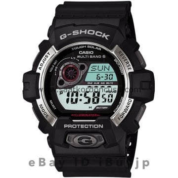 Casio Gw 8900 Gr 8900 Uyumlu Siyah Silikon Saat Kordonu