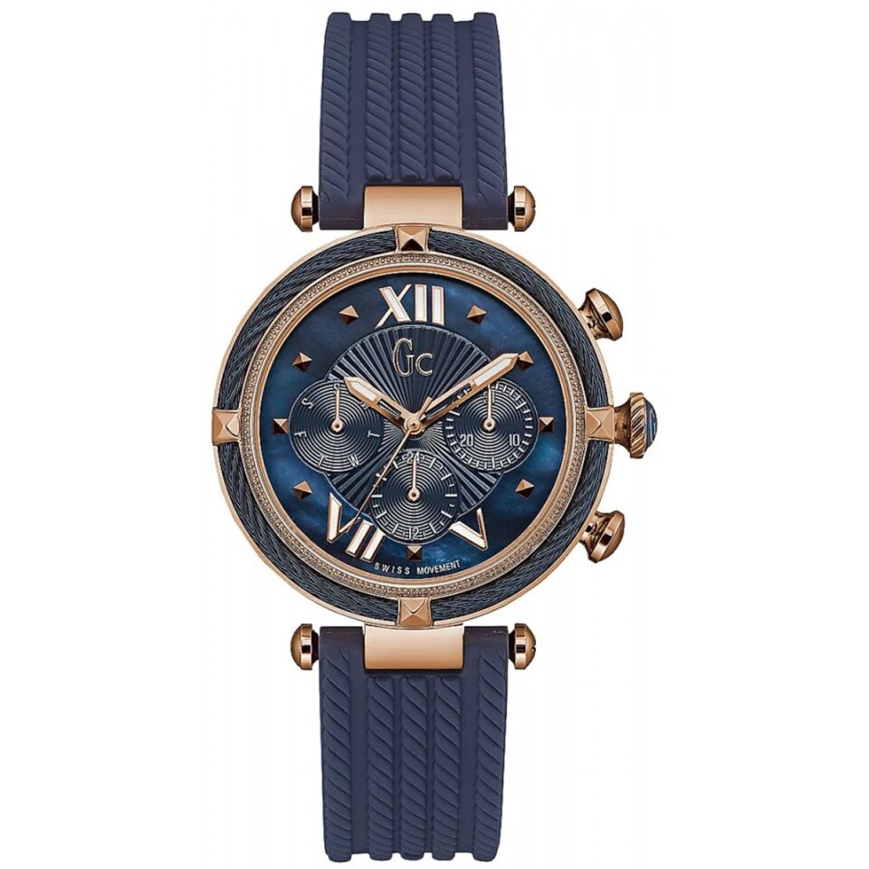 Guess Y16005L7 03 Lacivert Silikon Saat Kordonu