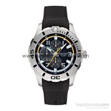 Nautica a13673g Uyumlu Siyah Silikon Saat Kordonu