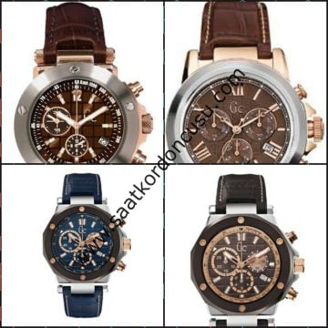 Guess Collection Kahverenk 22mm Deri Kordon
