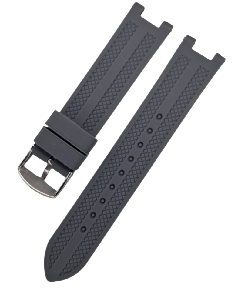 Guess Y16005L7 03 Silikon Saat Kordonu GRİ
