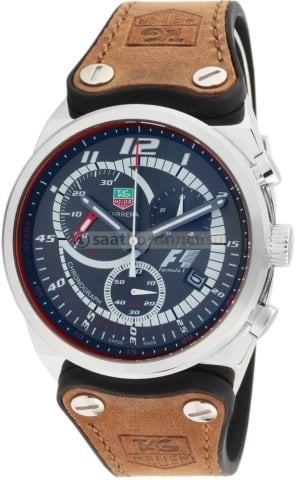 Tag Heuer West Mc Laren Mavi Süet Deri Saat Kordonu
