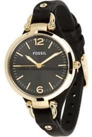 Fossil es3148 Uyumlu Siyah Deri Kordon