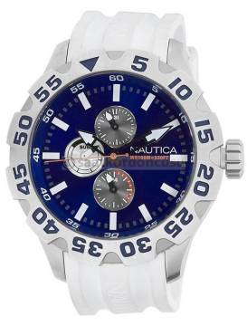 Nautica N15567g Uyumlu 24mm Beyaz Silikon Saat Kordonu